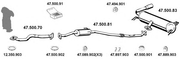 Exhaust System 472058