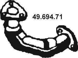 Exhaust Pipe 49.694.71