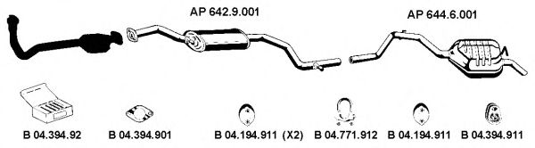 Exhaust System AP_2163