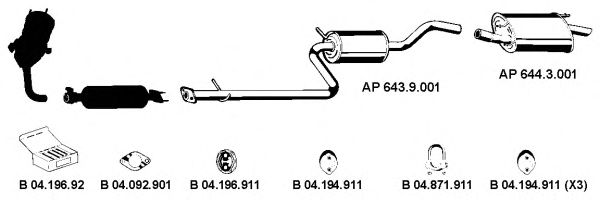 Exhaust System AP_2175