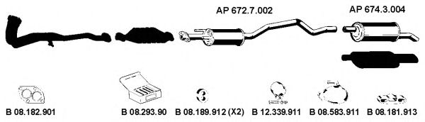 Exhaust System AP_2204