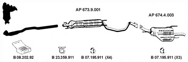 Exhaust System AP_2322