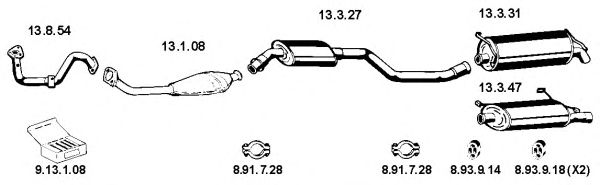 Exhaust System 222029