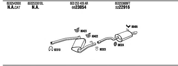 Exhaust System ADT18403