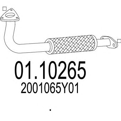 Exhaust Pipe 01.10265