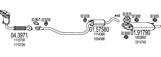 Exhaust System C110583009747