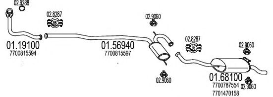 Exhaust System C280431005590