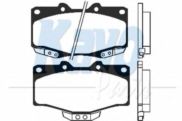Brake Pad Set, disc brake BP-9025