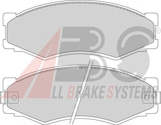Brake Pad Set, disc brake 36168/1