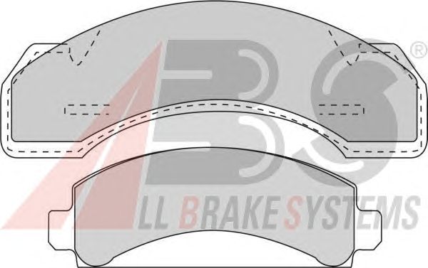 Brake Pad Set, disc brake 38380
