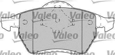 Brake Pad Set, disc brake 598049