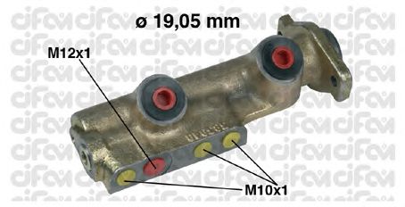 Master Cylinder, brakes 202-080