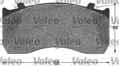 Brake Pad Set, disc brake 541659