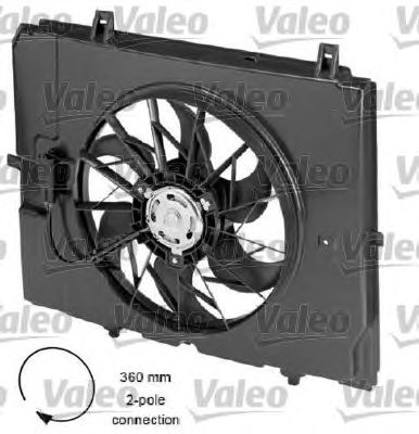 Electric Motor, radiator fan 696052