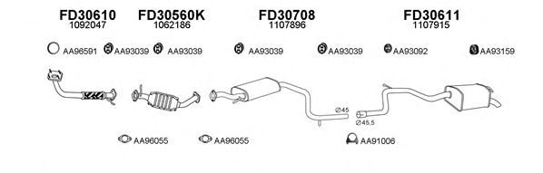 Exhaust System 300100