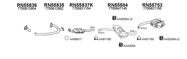 Exhaust System 550332