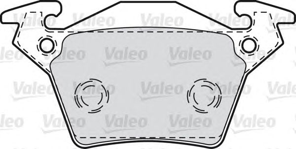 Brake Pad Set, disc brake 540938