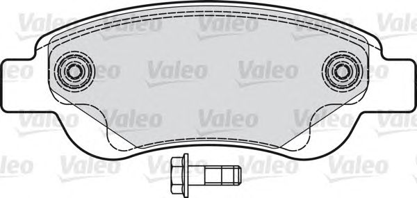 Brake Pad Set, disc brake 598718
