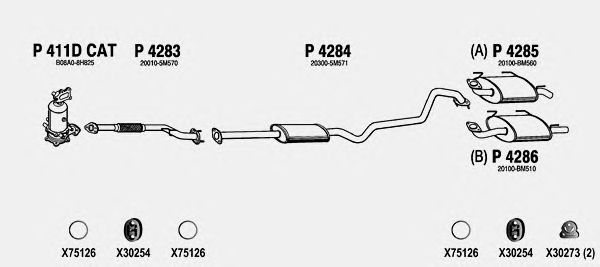 Exhaust System NI553