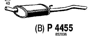 Einddemper P4455