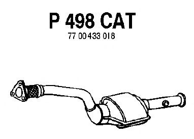 Catalytic Converter P498CAT