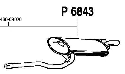 Einddemper P6843
