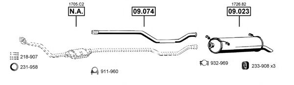 Exhaust System CI092055