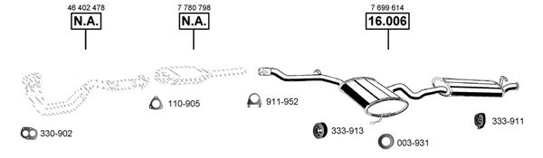 Exhaust System FI163445