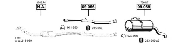 Exhaust System CI090285