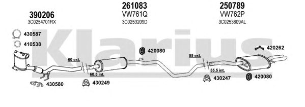 Exhaust System 931484E