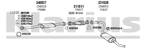 Exhaust System 180512E