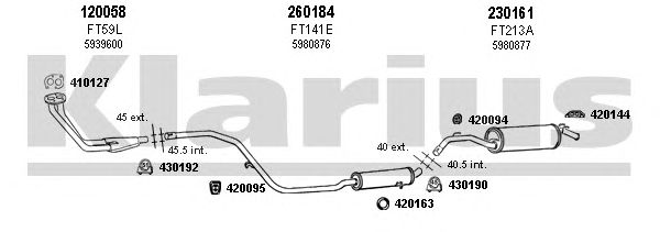 Exhaust System 330114E