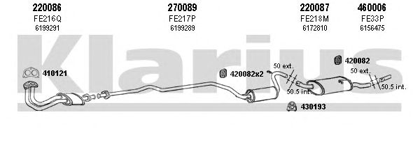 Exhaust System 360679E