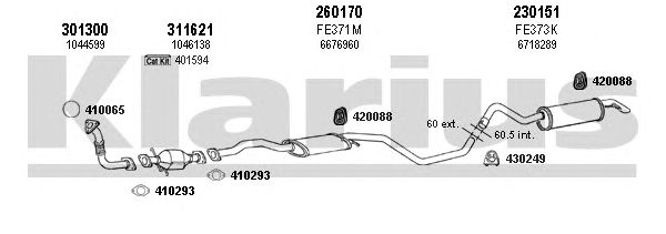 Exhaust System 361013E