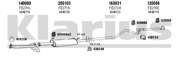 Exhaust System 361117E