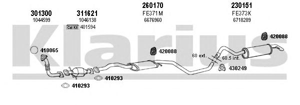 Exhaust System 361361E