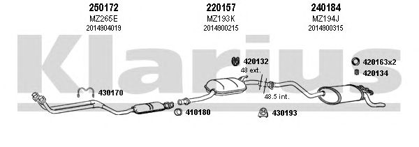 Exhaust System 600112E