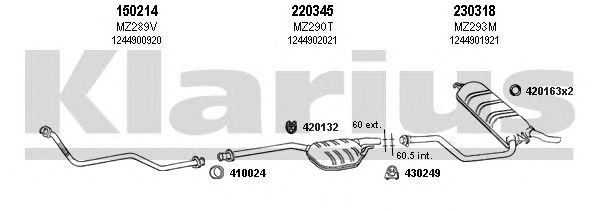 Exhaust System 600149E