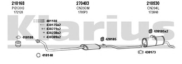 Exhaust System 630424E