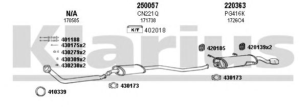 Exhaust System 630532E