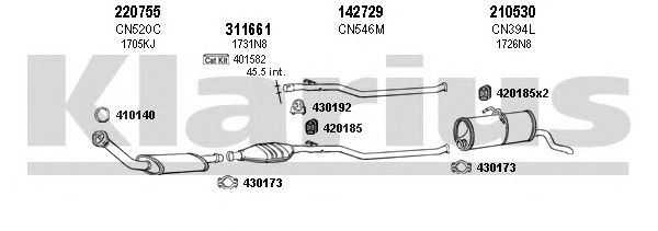 Exhaust System 630735E