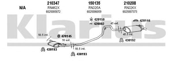 Exhaust System 720211E