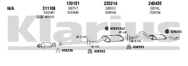 Exhaust System 750103E