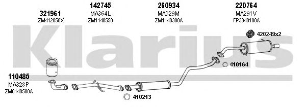 Exhaust System 570240E
