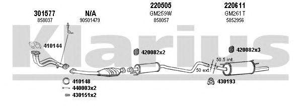Exhaust System 390977E