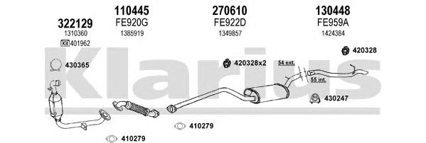 Exhaust System 361979E