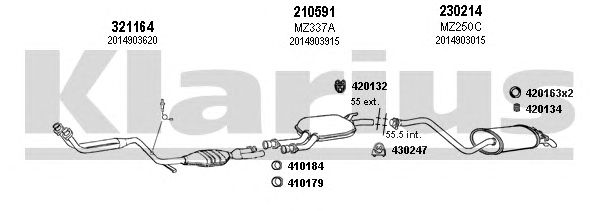 Exhaust System 600540E
