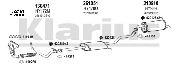 Exhaust System 450154E