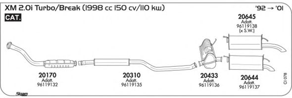 Exhaust System CI078