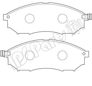 Brake Pad Set, disc brake IBD-1169